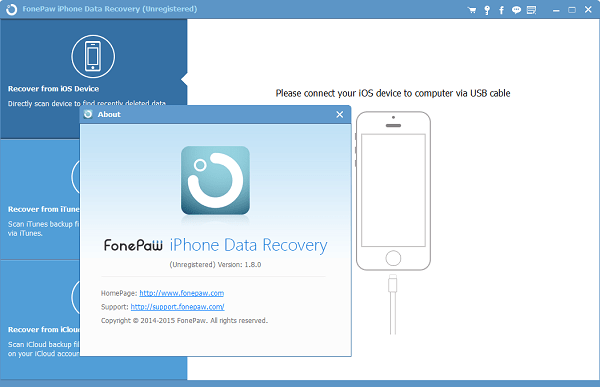 fonepaw iphone data recovery 2.1 registration code