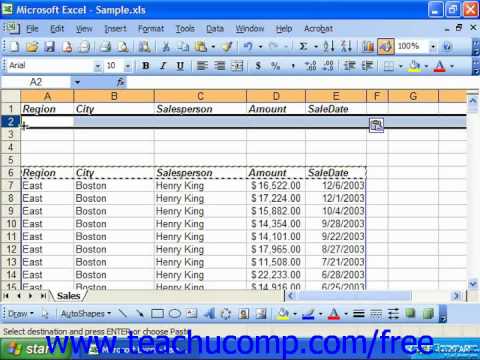 advanced excel course pdf free download